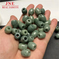Myanmar Jade Magnolia Accessories Diy Handmade Earrings Small Pendant Bracelet Ornament Jade Material