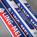 LingMei 90 Model International Tournament Badminton Feather Shuttlecock with A+ Goose Broad Feather Speed 74-79 MegaBDM