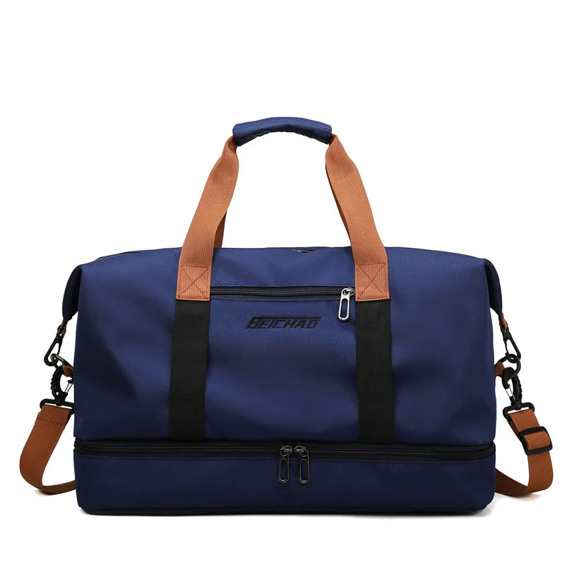 2024 Best-Selling Custom Logo Oxford Luggage Travel Bag Fashionable Sports Cover for Men Women and Couriers