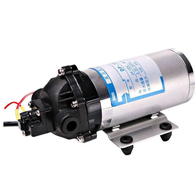 HOP 100psi 10w Small Battery 24V Dc High Pressure Water High Pressure Diaphragm Self Priming Pump