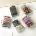 Hot Selling 10pcs / Box Colors Telephone Cord Hair Coil Ties Tpu Scrunchies Elastic Hair Bands Hair Accessories for Girls