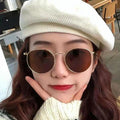 Sunway Eyewear Trendy Fashion Round Frame Sun Glasses UV400 Metal Hot Selling Sunglasses for Women Men