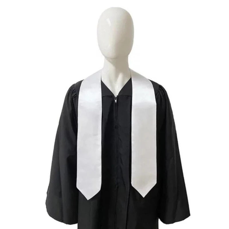 Qualisub Personalized 60inch 70inch Sublimation Stoles Blank Sublimation Stoles Graduation Stoles Sublimation DIY Design