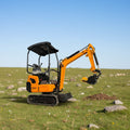 China 1200kg 1 T 1.2 1.3 1.5 1.6 1.7 1.8 2 3 Ton Compact Smallest Small Mini Track Hydraulic Crawler Excavator Best Price Sale