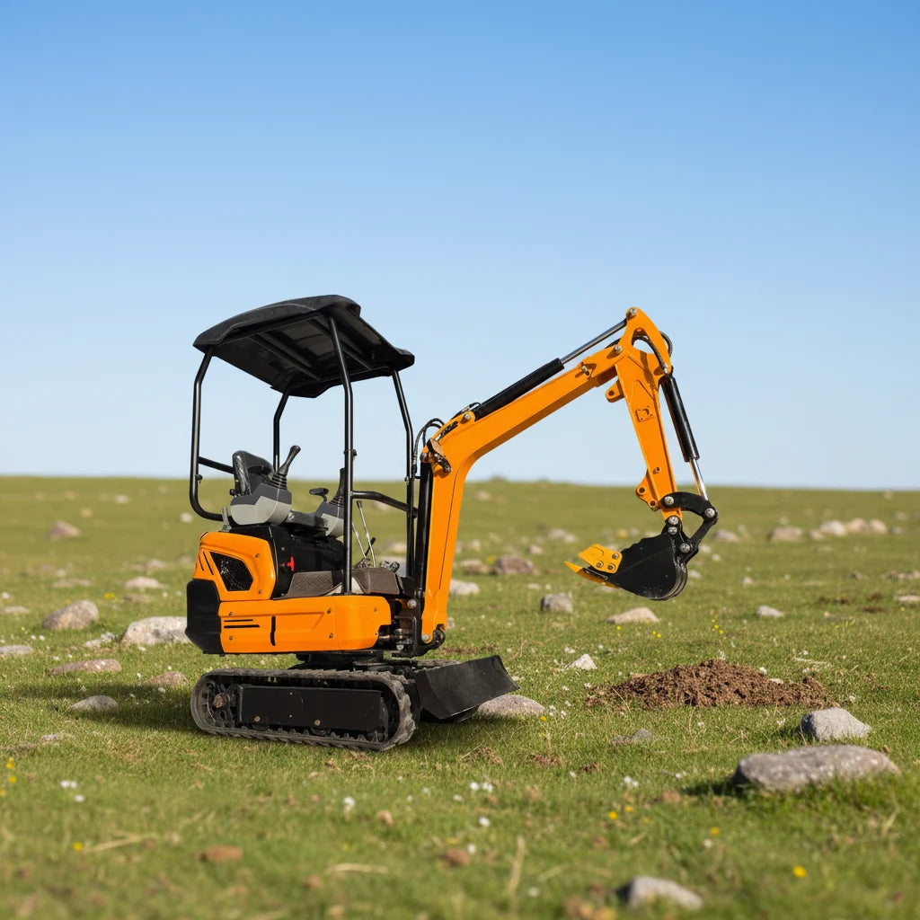 China 1200kg 1 T 1.2 1.3 1.5 1.6 1.7 1.8 2 3 Ton Compact Smallest Small Mini Track Hydraulic Crawler Excavator Best Price Sale