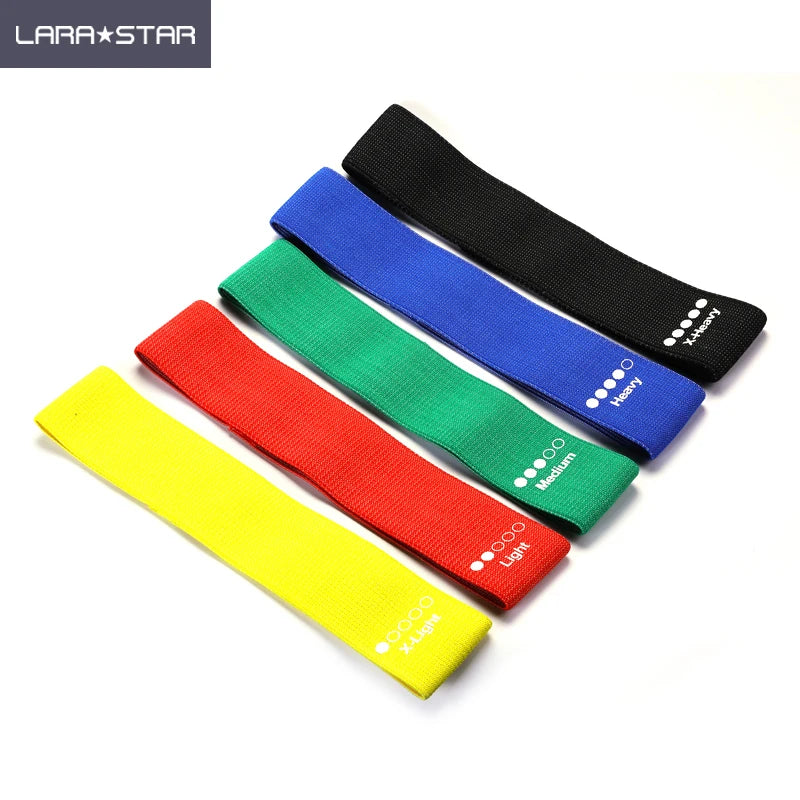 WS6014 Gym Booty Bands Five-Level Resistance Fabric Sets with Different Hip Circle for Exercise