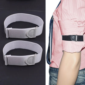 1 Pair Businessman Shirt Garters Anti-slip Holders Adult Men and Women Shirt Sleeves Non Slip Straps