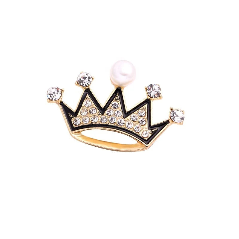 Crown Brooch Brooch Crown Rhinestone Crown Brooch Pins for Suit