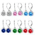 Korean Stainless Steel Zircon Classic Design Jwellary Earrings Jewelry Trendy Earring for Women