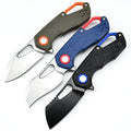 Cost-Effetive Mini EDC Folding Knife Tactical 5cr14Mov Steel Hiking Survival Knife Portable Nylon Handle Pocket Knife with Clip