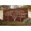 Contemporary Modern Metal Privacy Screens Decorative Garden Room Dividers