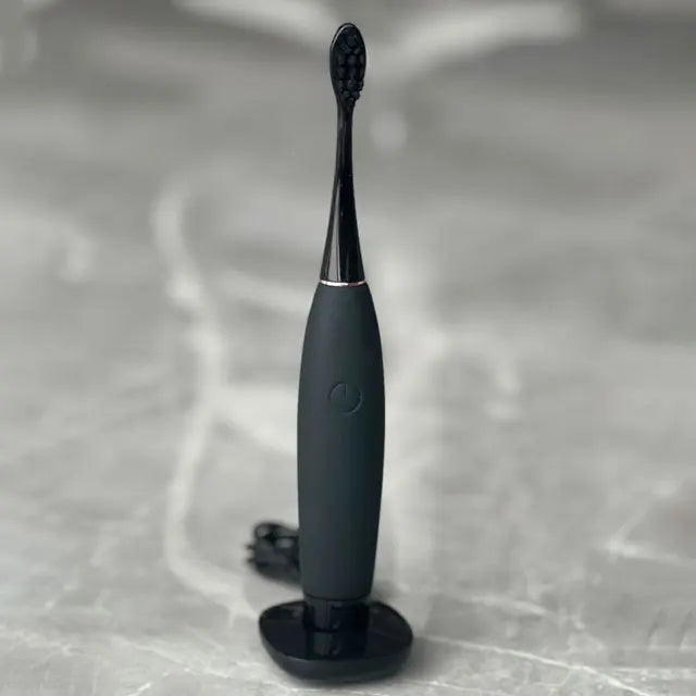 LULA Beauty IPX7 High-Level Electric Toothbrush Adults Medium Bristle Sonic Wireless Charger Waterproof Travel 40000 Strokes/Min