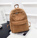 2025 Corduroy Backpacks Women School Bags for Teenager