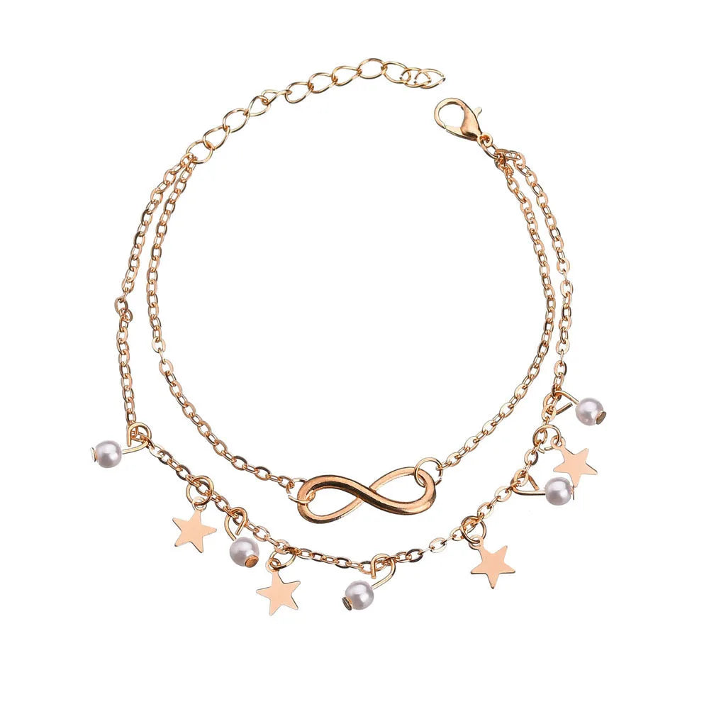 Fashion Foot Accessories Anklet Bracelet Foot Beach Ankle Bracelet Jewelry