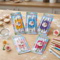 8 PCS Plastic Fondant Cake Decorating Tools and Fondant Icing Modeling Sculpting Pen and Cake Fondant Figures