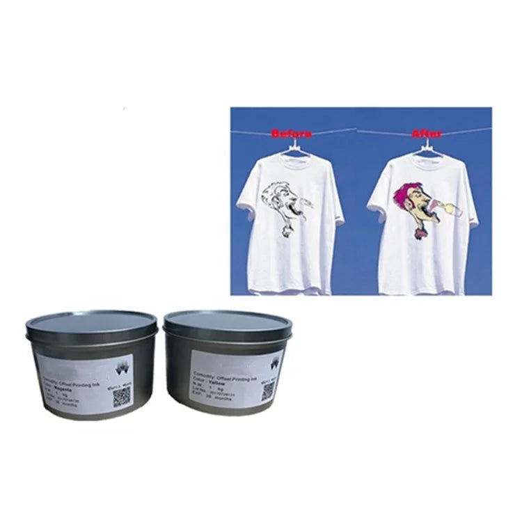 Bonedry Special Sunlight Sensitive Photochromic Inks for Screen Printing Colorless Red Purple Blue Yellow Orange