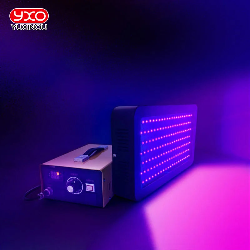 High-Power UV Curing Lamp 365nm 395nm 405nm for Ink Screen Printing UV Colloid Varnish Shadowless Glue Crystal Glue Bonding