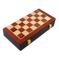 Luxury Wooden Chess Board  Professional Chess Portable Folding Travel Chess for Educational Board Game