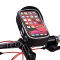 Ready to Ship 360 Degree Rotation Bike Phone Bag Cycling Waterproof Two Pockets Bicycle Bag with Zipper Phone Holder