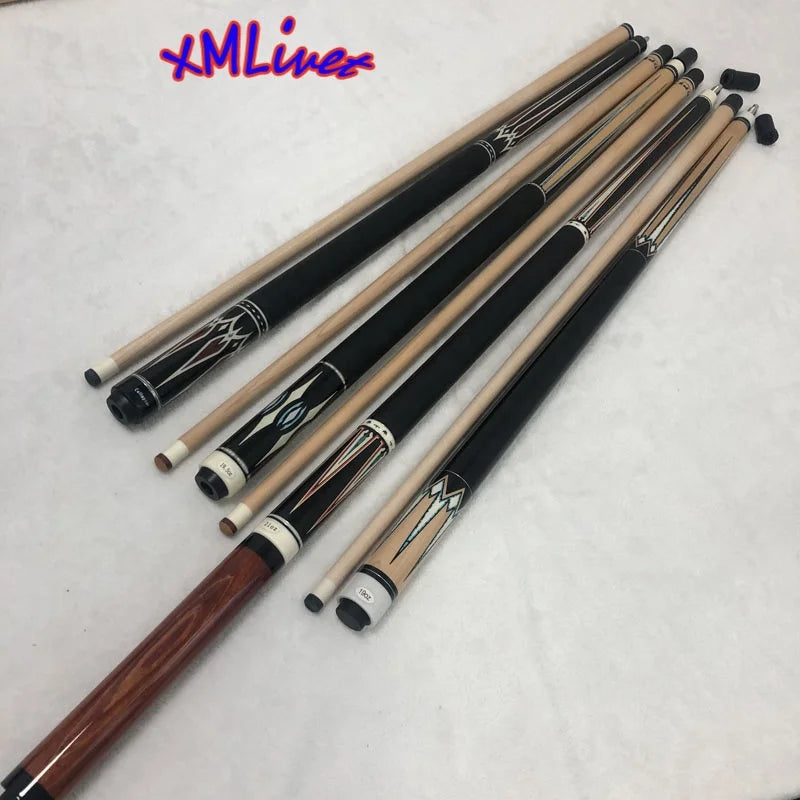 Xmlivet Economic American 13mm Pool Cues Decal Maple Wood Billiards Cue Sticks 1/2 Split Wholesale