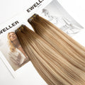 Virgin Remy Cuticle Aligned Hair Genius Weft Top Quality 100g  Unprocessed Russian Hair Extensions Genius Weft Double Weft