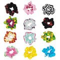 Wholesale Demon Slayer's Blade Large Intestine Hair Tie Headdress Anime Peripheral New Hair Accessories Butterfly Ninja Beans Sc
