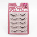 Abestyou Multipack 5pair clear Band 3d Wispies Faux Cil Bande Transparent Small Eye Eyelashes Box Packaging False Eyelash Vendor