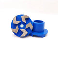 Diamond Concrete Grinding Block Plug Terrco Plug Grinding Shoes Diamond Segments 6#-400# Grit Concrete Stone Floor Prep Master