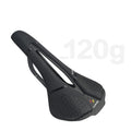 LUNJE Road Bike Saddle Rainproof PU Surface Outdoor Breathable Cushion Bike Leather Saddle Professional Road Mountain Mtb Seat MegaBDM