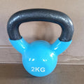 Factory Wholesales Vinyl Dipping Cast Iron Kettlebell Gym Equipment 2kg/4kg/6kg/8kg/10kg/12kg Kettle Bell