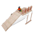 Bird Toy Parrot Hamster Chinchillas Chipmunk Springboard Ladder Swing Three-piece Toy Manufacturer Wholesale