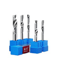 Jinchuan Single Flute End Mill Tungsten Steel CNC Tools Hot Sale Spiral Router Bits Color Coating Acrylic Metal 3.175mm 6mm
