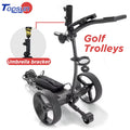 3 Wheels Golf Carts Electric Foldable Electric Golf Carts for Adults Cruise Control Electric Remote Golf Trolley