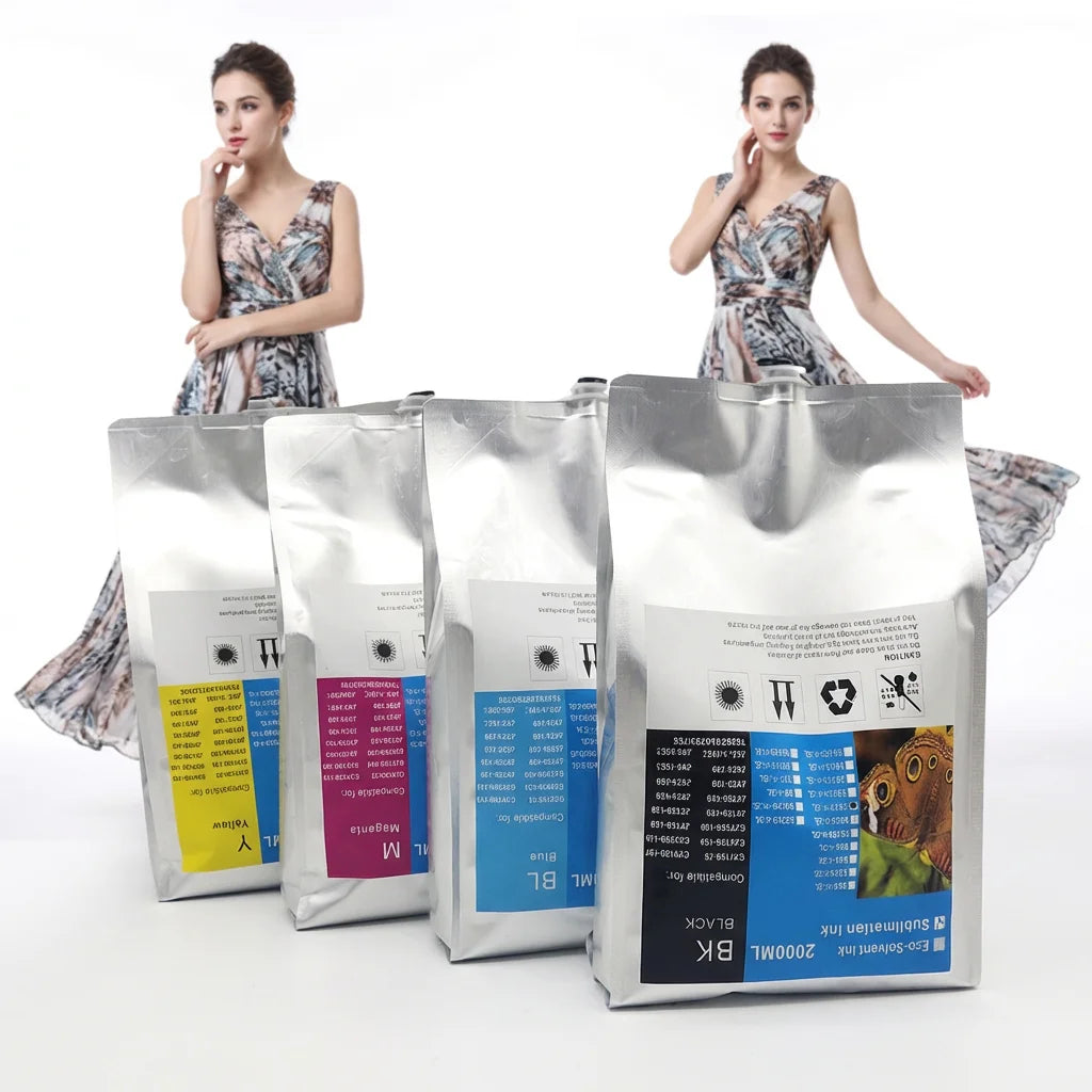 Fcolor Premium 2000ML Pack Sb410 Sb411 Sublimation Ink with Chip for Mimaki Ts300p-1800