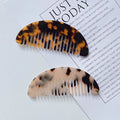 Hongzhuo Boutique Custom Simple Circle Design Acetate Hair Combs