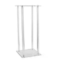 New Wedding Props Decorative Items Transparent Wedding Centerpieces Clear Acrylic Flower Stand for Wedding