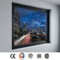 Custom Modern Home Double Glazing Sliding Window Soundproof Impact Hurricane with Aluminum Alloy Steel Frame for Hotels Villas