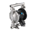 HYPV 1Inch Stainless Steel AODD Pump with PP Air Center Diaphragm Structure Pneumatic Power Source for Solvent Transfer