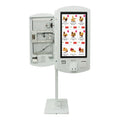 32" Double Sided Android PC Touch Screen Self Service Payment Machine Receipt Printer Station