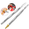 Dual-purpose Side Oil Pen Multi-functional Viscous Water Available Diy Handmade Leather Tool With Bearing