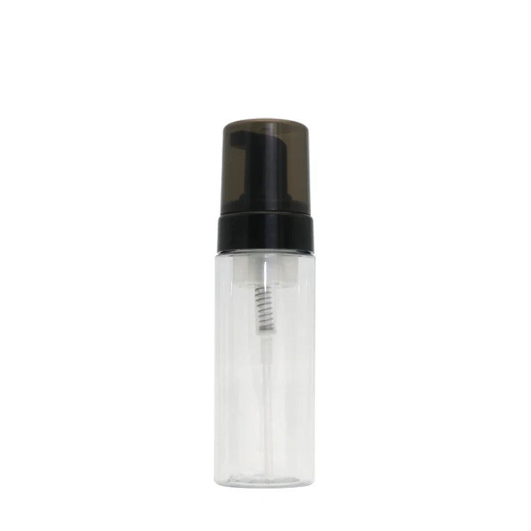 Fuyun 200ml Frosted Cosmetic Plastic Foam Pump Bottles for Shampoo Blush Face Mask Wig Storage