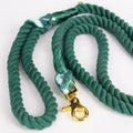 Cheap Custom Wholesale Heavy Duty Recycled Outdoor Soft Round Rope Pet Lead Cotton Handmade Braided Dog Leash