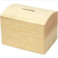 Small Natural Wood Saving Money Box Safe Storage for Coins and Funds Model Number Saving Bank for Promotions
