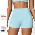 S-XL High Waisted Custom logo Yoga Shorts Leggings for Women Scrunch Peach Bum Gym Workout Pants Yoga Fitness Wear Manufacturer