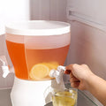 Kitchen Drinkware Container Water Jugs With Faucet Cold Water Bottle Kettle Teapot Lemon Juice Jugs Beverage Dispenser