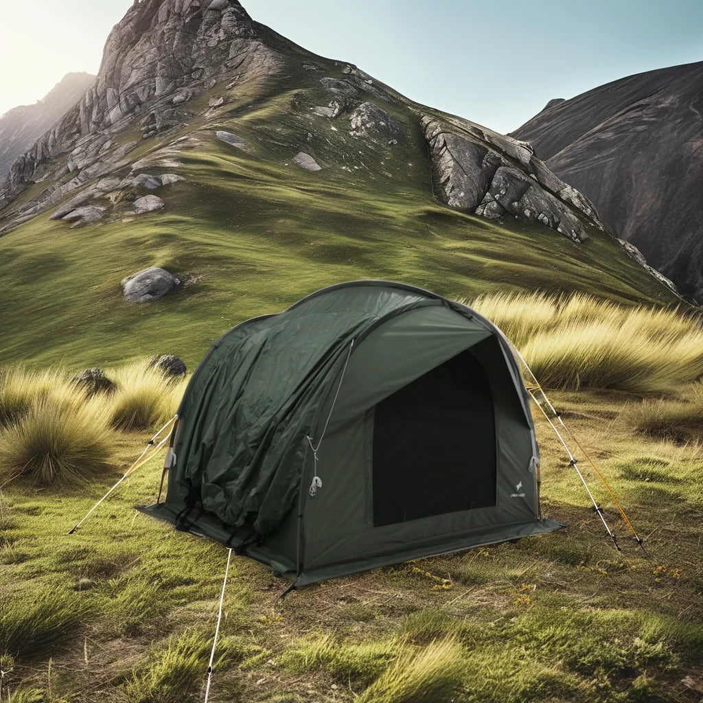 One Bedroom Structure Detachable  Aluminium Pole Roof Tent Single Layer for Outdoor Camping Wind Valley Fits Car SUV Roof