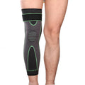 Unisex Autumn and Winter Knitted Bandage Compression Sports Extended Sports Football Warm Knee Pads