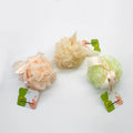 Promotional Customized Soft Color Matching Scrubber Bathing Sponge Mesh Bath Luffa Foam Ball Loofah
