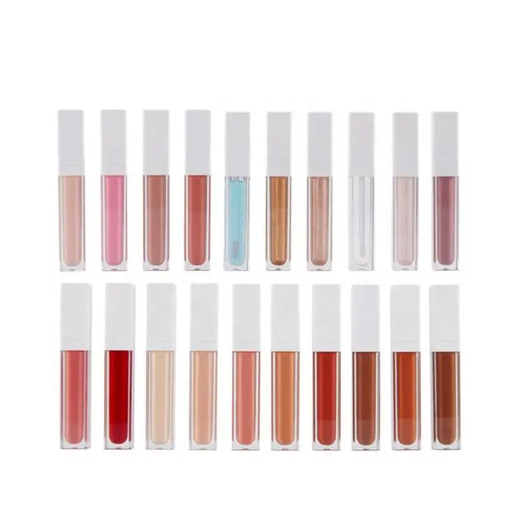 Wholesale Fashion Makeup Long Lasting Waterproof High Pigment Cruelty Free Custom Shimmer Vegan Glossy Shine Liquid Halal