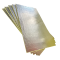 High Temperature Industry Fiberglass Insulation Fabric Acoustic Panel with FSK Aluminium Foil Facing Glass Wool Manufacturers